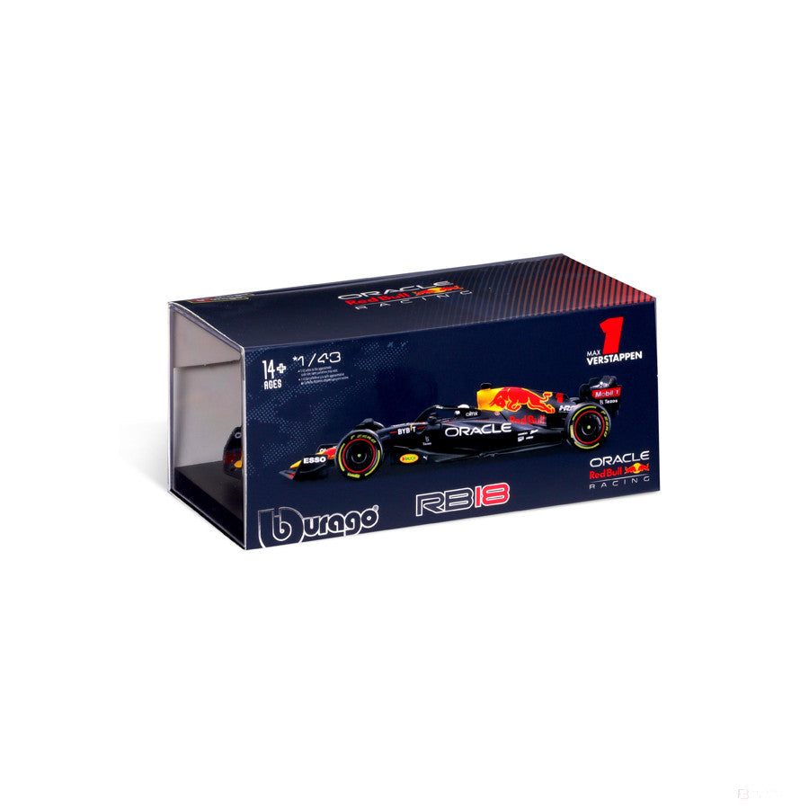 1:43 Red Bull Rb18 #33 Verstappen Signature - FansBRANDS®