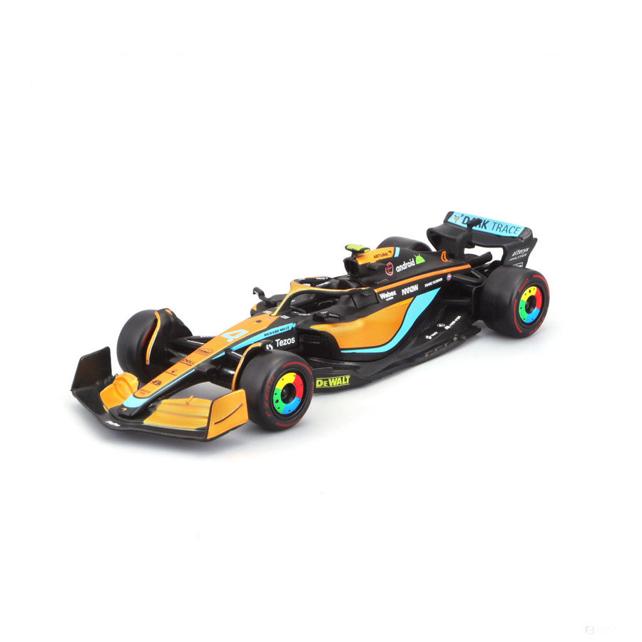 McLaren F1 Model car, Bburago, F1 MCL36, Lando Norris #4, orange, 1:43 scale, 2022 - FansBRANDS®