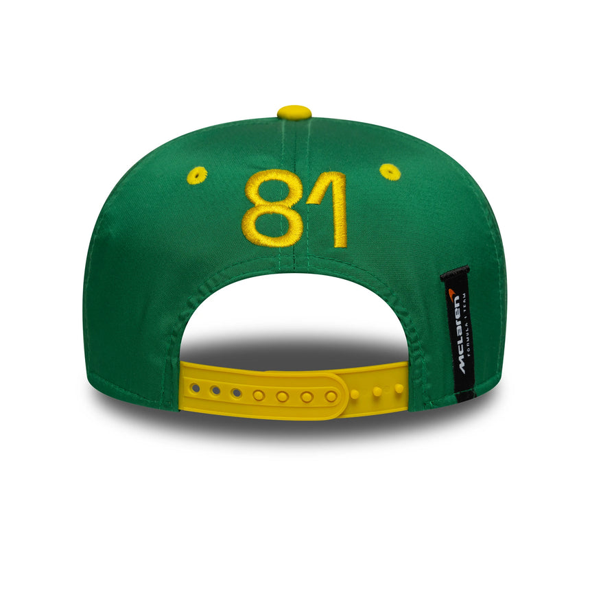 Gorra McLaren Australia Oscar Piastri 9SEVENTY SS, verde 🔥