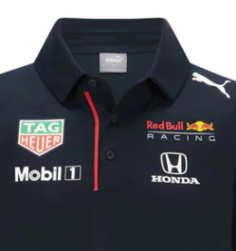 Polo infantil Red Bull, equipo Puma, azul, 2021