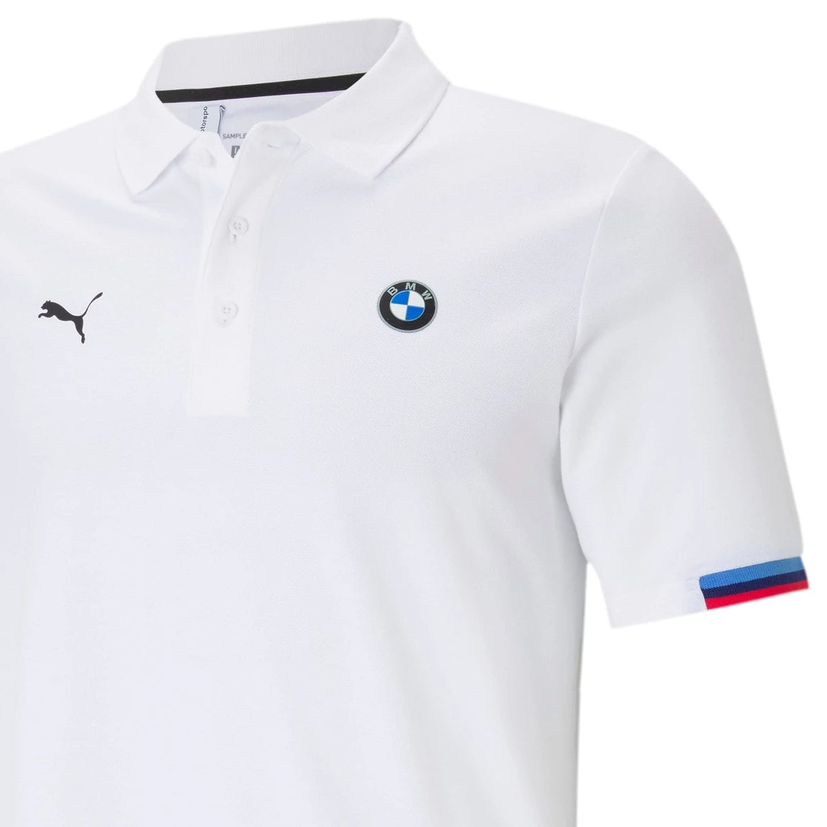 BMW Polo, Puma BMW MMS, White, 2021