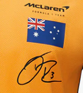 McLaren Polo, equipo Daniel Ricciardo, naranja, 2022
