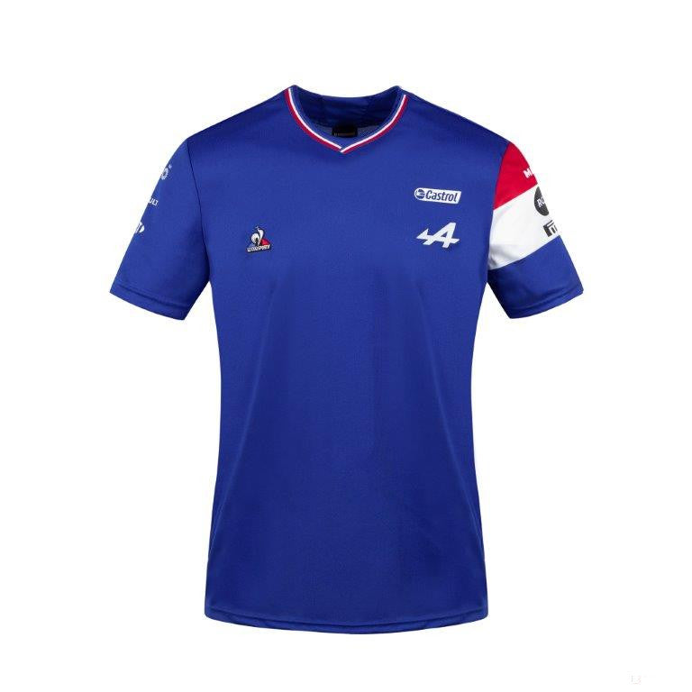 Alpine T-shirt, Esteban Ocon 31 Team, Blue, 2021 - FansBRANDS®