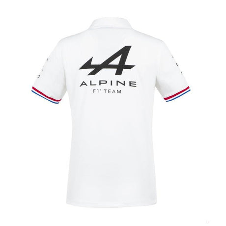 Alpine Womens Polo, Team, White, 2021