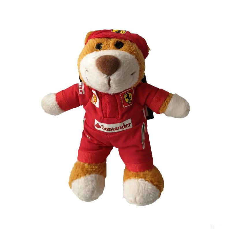 Ferrari Plush, Teddy Bear, 11 cm, Red, 2020