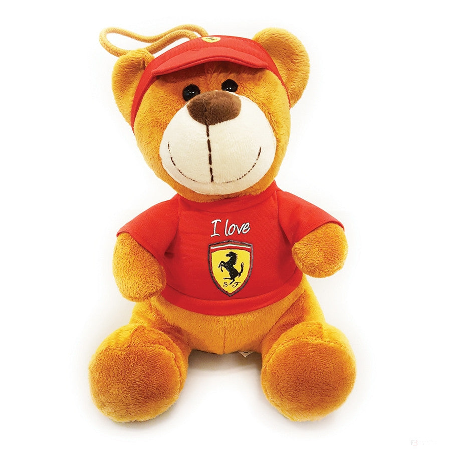 Ferrari Plush, Teddy Bear, 30 cm, Red, 2019