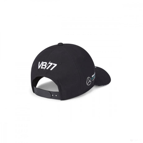 Mercedes Baseball Cap, Valtteri Bottas, Adult, Black, 20/21 - FansBRANDS®