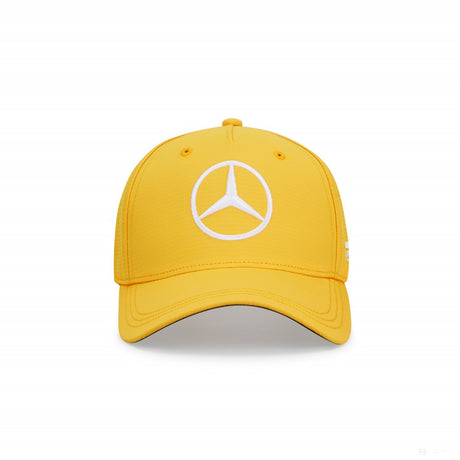 Mercedes Hamilton Baseball Cap, Abu Dhabi GP, Adult, Yellow, 2020 - FansBRANDS®
