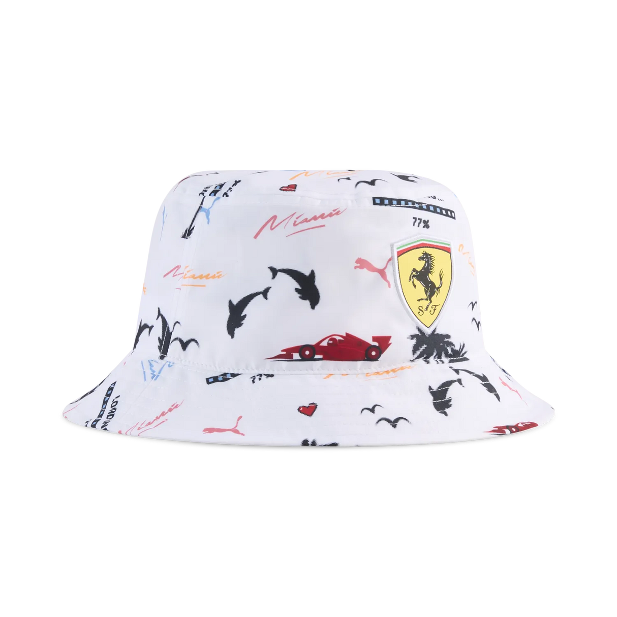 Ferrari Sketches Bucket Hat