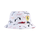 Ferrari Sketches Bucket Hat