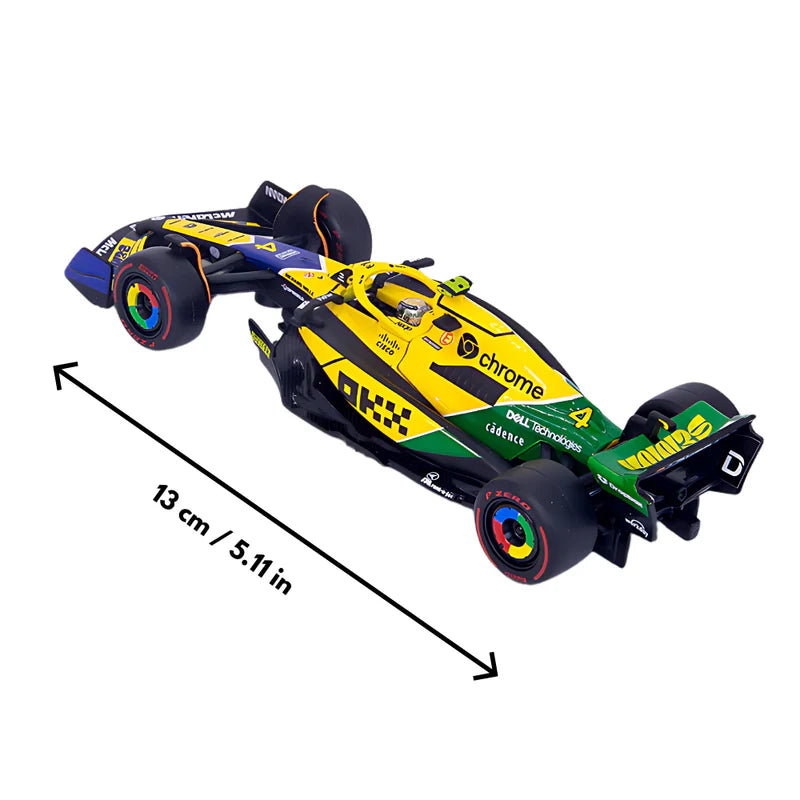 McLaren model car, Bburago, Lando Norris, Monaco Senna Livery, MCL38 🔥