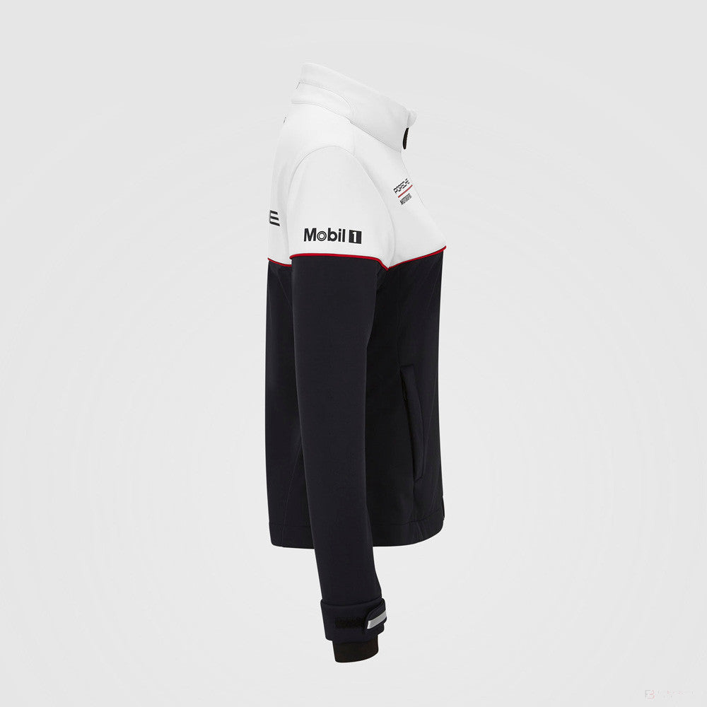 Porsche Womens Team Softshell Jacket, Black, 2022