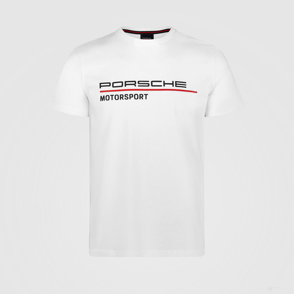 Porsche T-Shirt, Motorsport, White, 2022