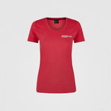 Porsche Womens T-Shirt, Motorsport, Red, 2022