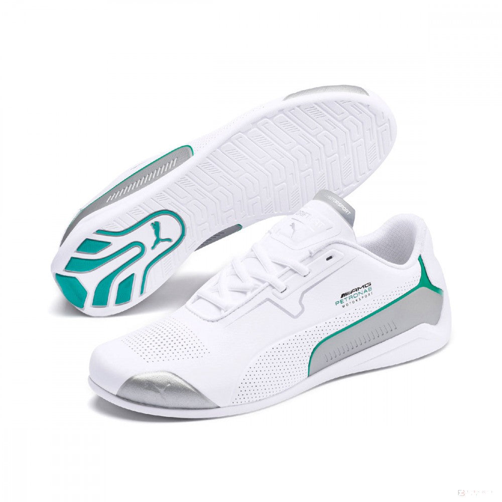 Mercedes Kids Shoes Puma Drift Cat 8 White 2021 FansBRANDS COM