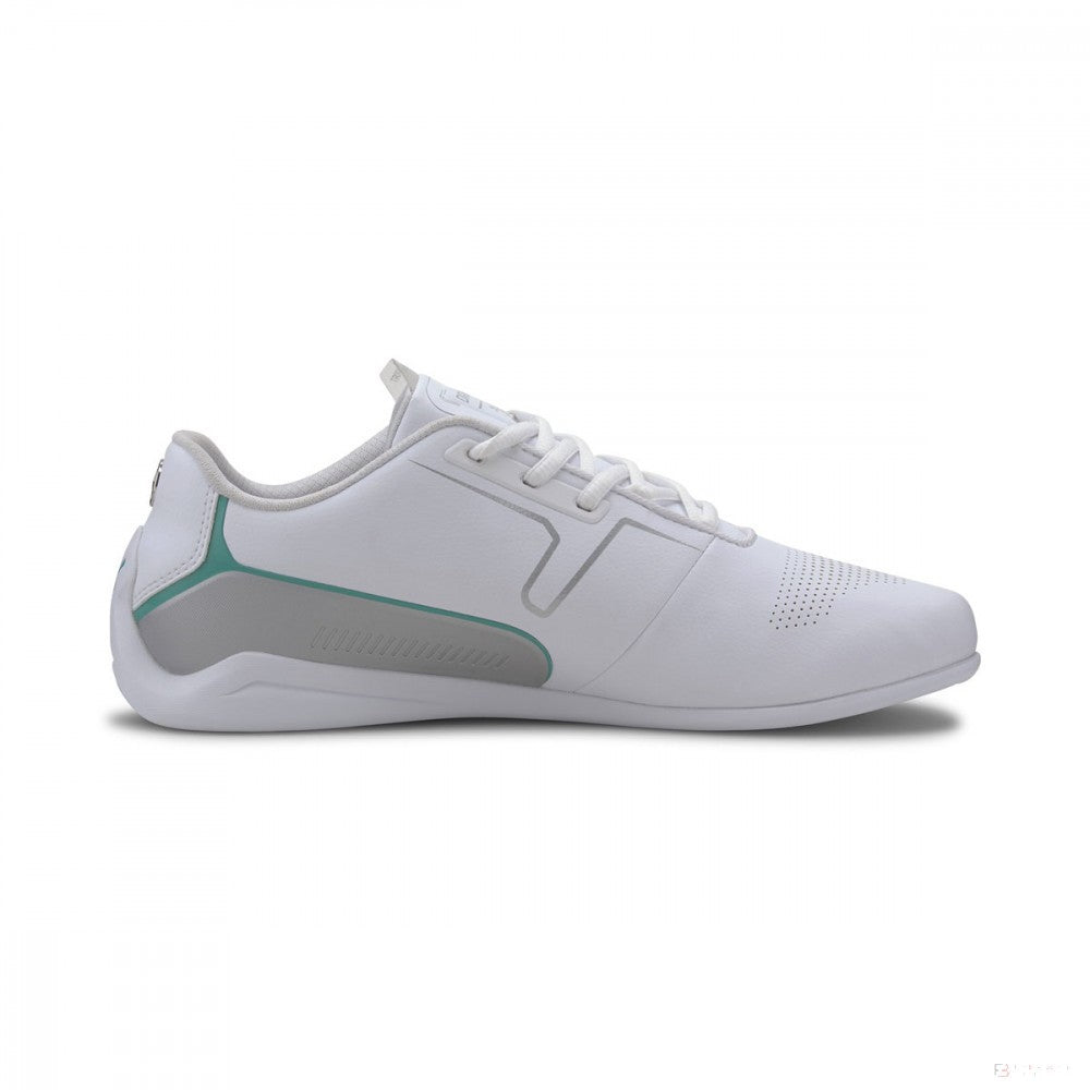 Mercedes Kids Shoes, Puma Drift Cat 8, White, 2021