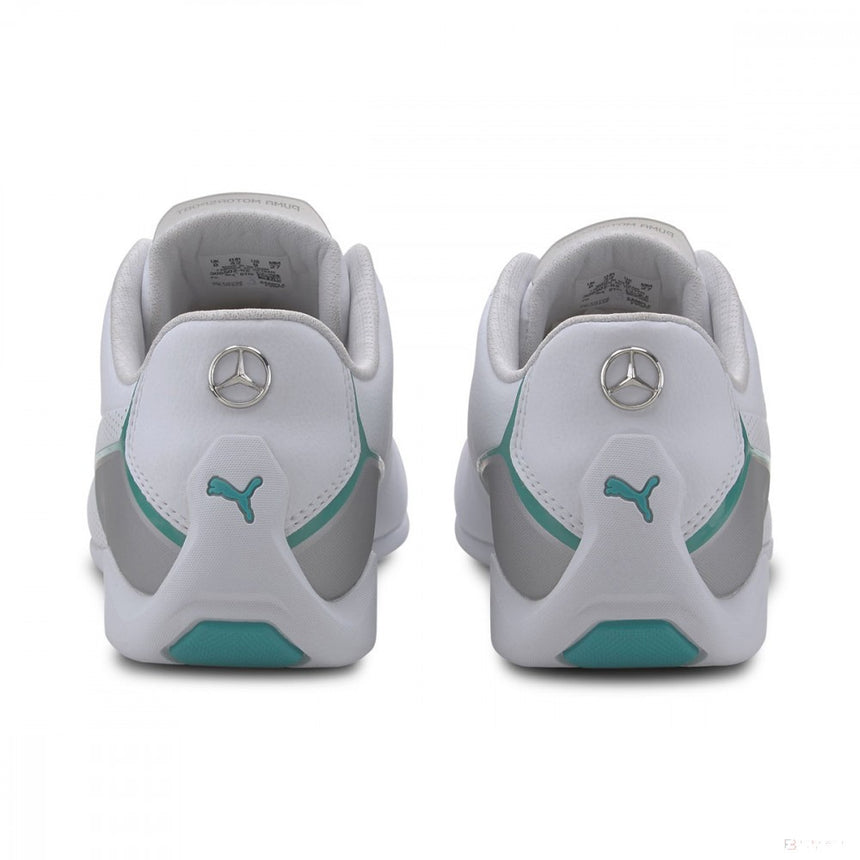 Mercedes Kids Shoes, Puma Drift Cat 8, White, 2021 - FansBRANDS®