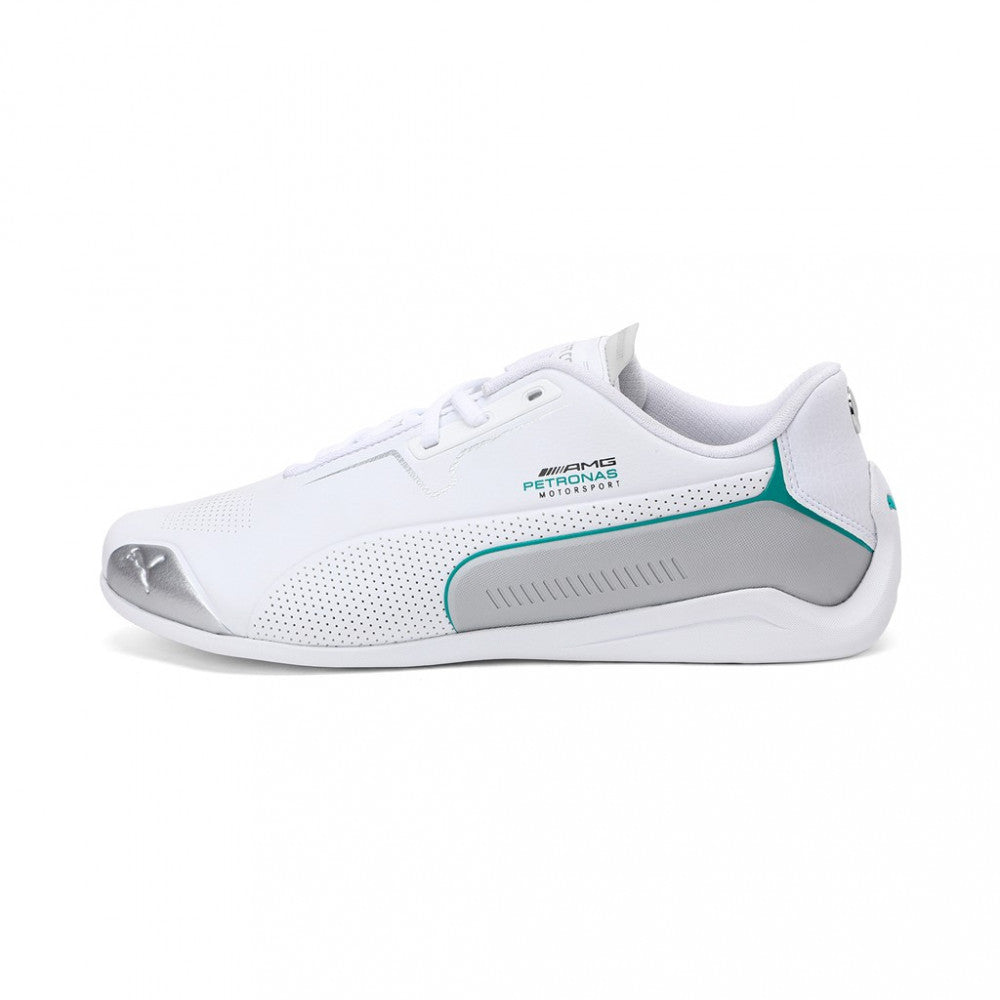 Mercedes Shoes, Puma Drift Cat 8, White, 2020, 45.8