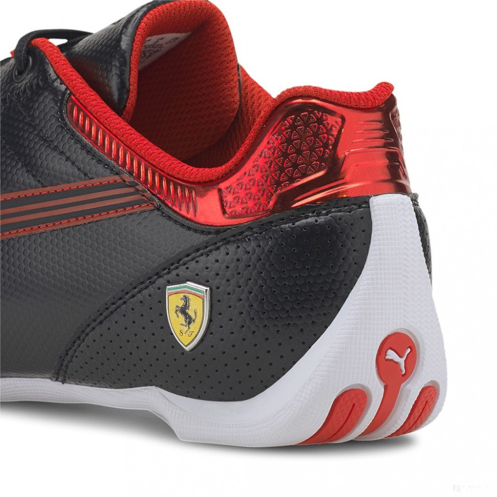 Ferrari Kids Shoes, Puma Future Kart Cat, Black, 2020