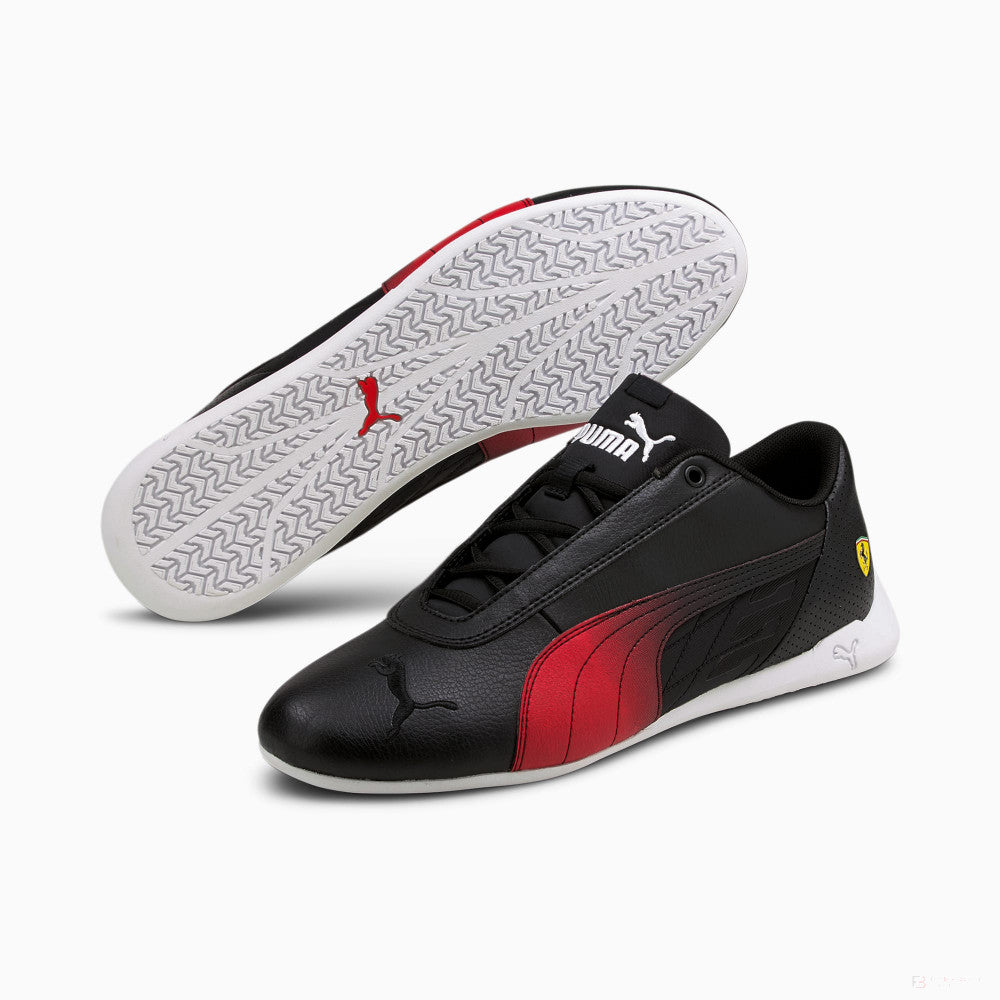 Ferrari Kids Shoes, Puma R-Cat, Black, 2021
