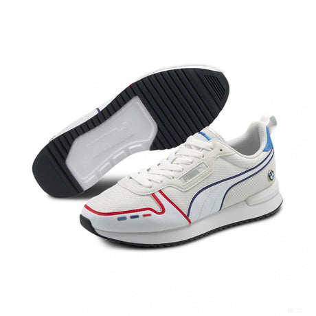 BMW Kids Shoes, Puma R78, White, 2021 - FansBRANDS®