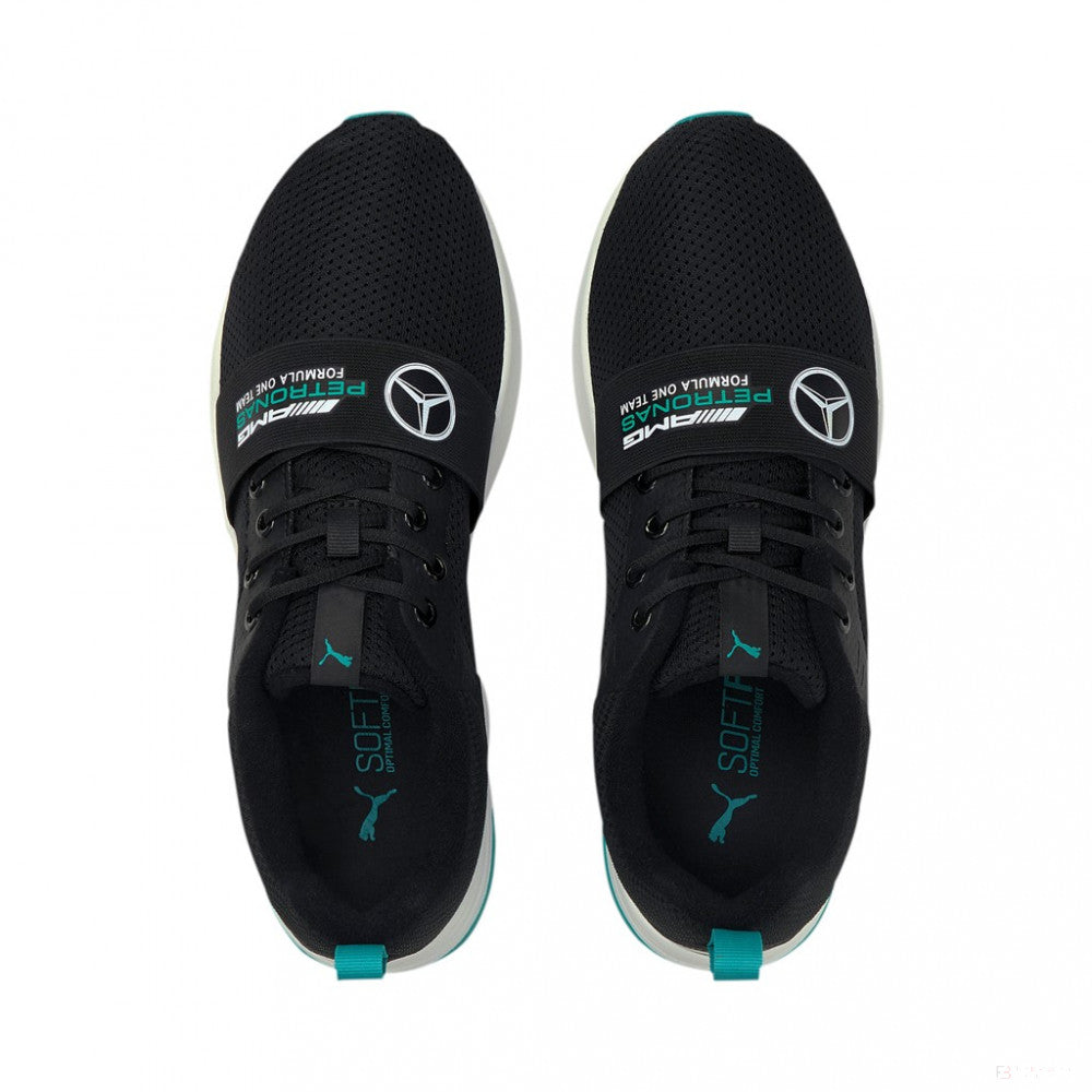 Mercedes Shoes, Puma Wired Run, Black, 2021 - FansBRANDS®