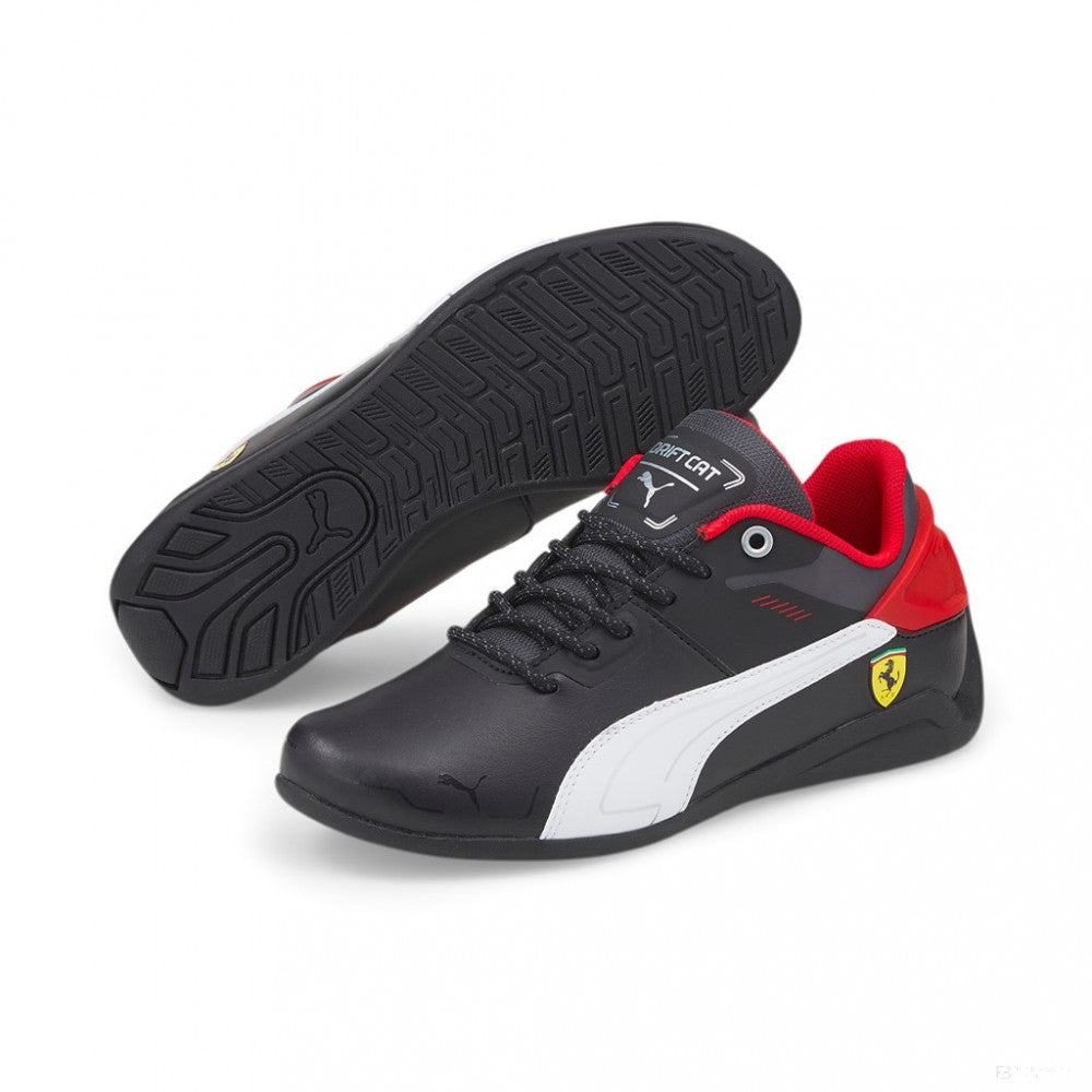 Puma Ferrari Drift Cat Kids Shoes Black 2022 FansBRANDS COM