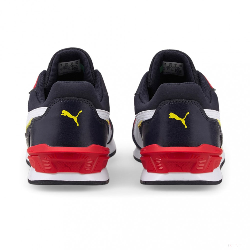 Puma Red Bull Low Racer Shoes White Red 2022 FansBRANDS COM