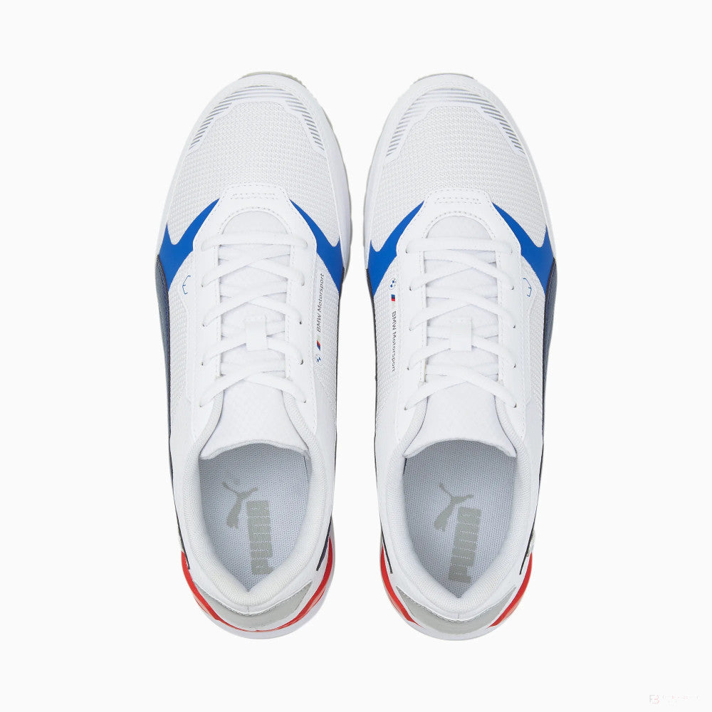 Puma BMW MMS Track Racer Shoes, White, 2022