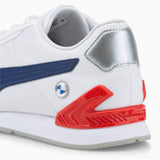 Puma BMW MMS Track Racer Shoes, White, 2022