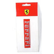 Ferrari Sticker, 11x2 cm, Red, 2012 - FansBRANDS®