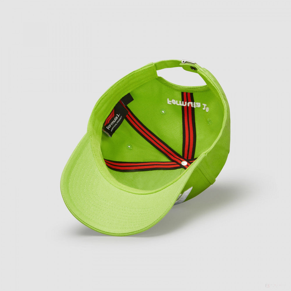 Formula 1 Baseball Cap, Formula 1 Logo, Lime, 2022 - FansBRANDS®