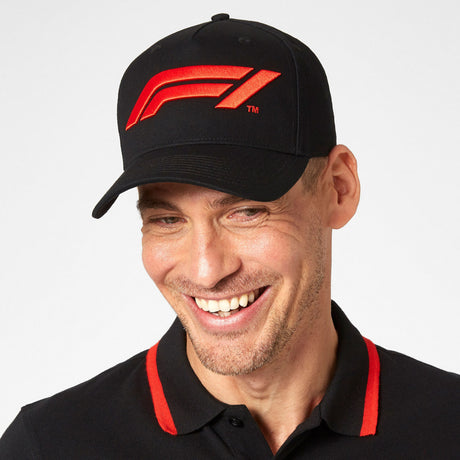 Formula 1 Baseball Cap, Formula 1 Logo, Black, 2020 - FansBRANDS®