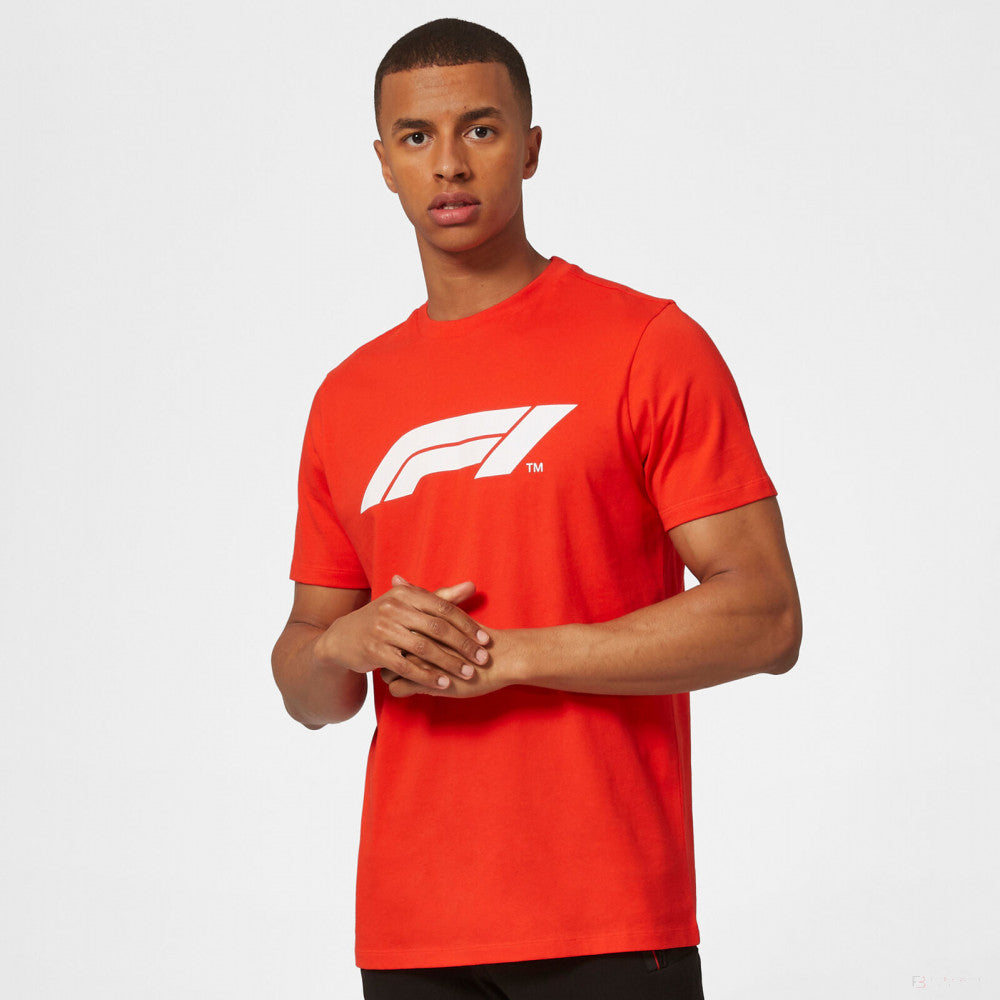 Formula 1 T-shirt, Formula 1 Logo, Red, 2020