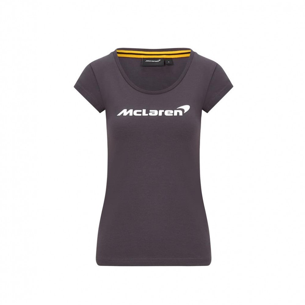 McLaren Womens T-shirt, Logo, Grey, 2020