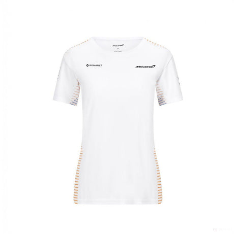 McLaren Womens T-shirt, Team, White, 2020 - FansBRANDS®