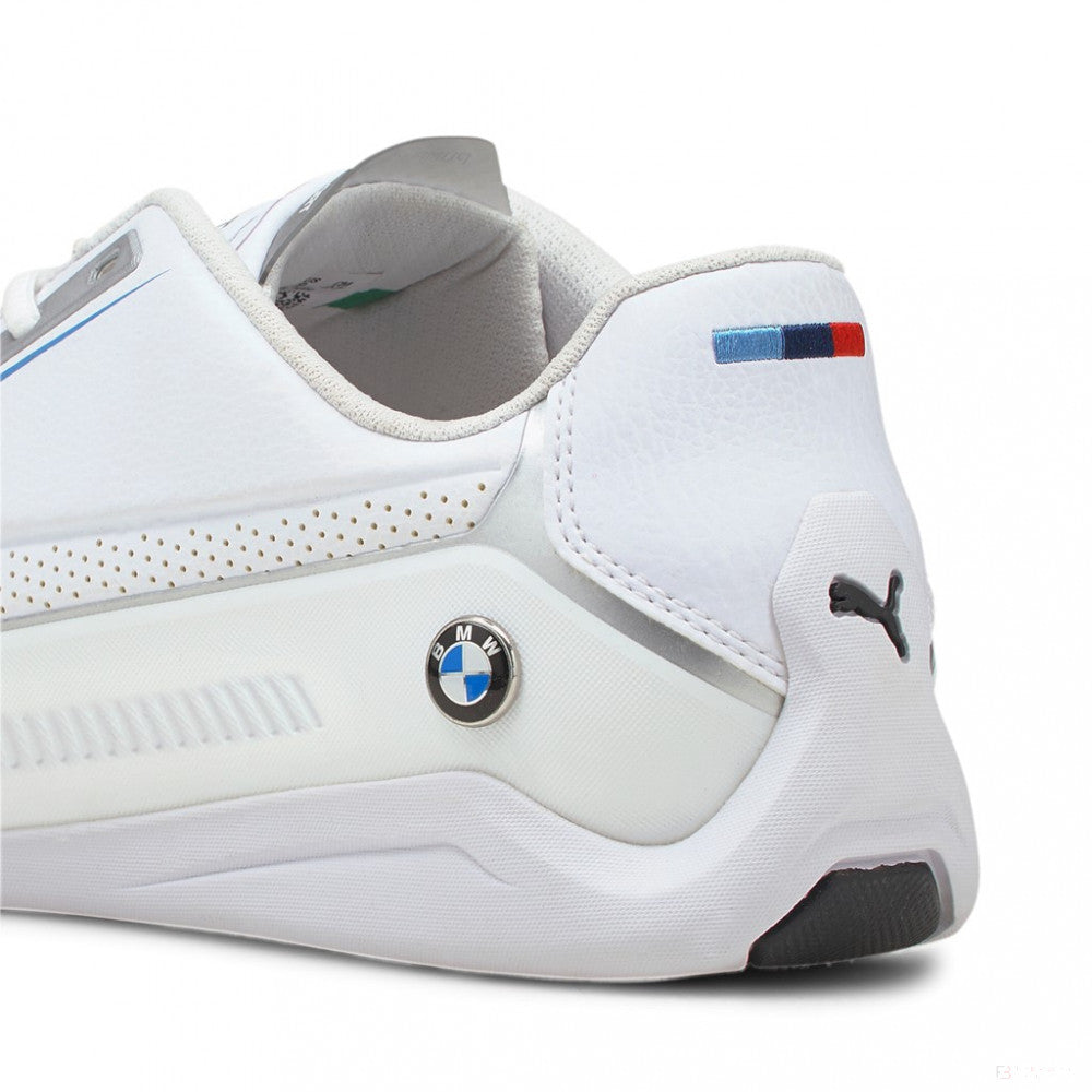 BMW Kids Shoes, Puma Drift Cat 8, White, 2021