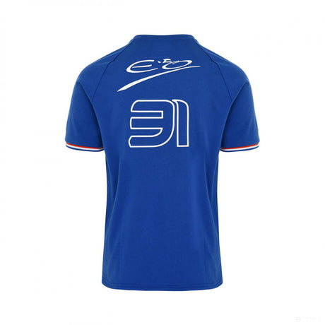 Alpine T-Shirt, Esteban Ocon Fanwear, Blue, 2022