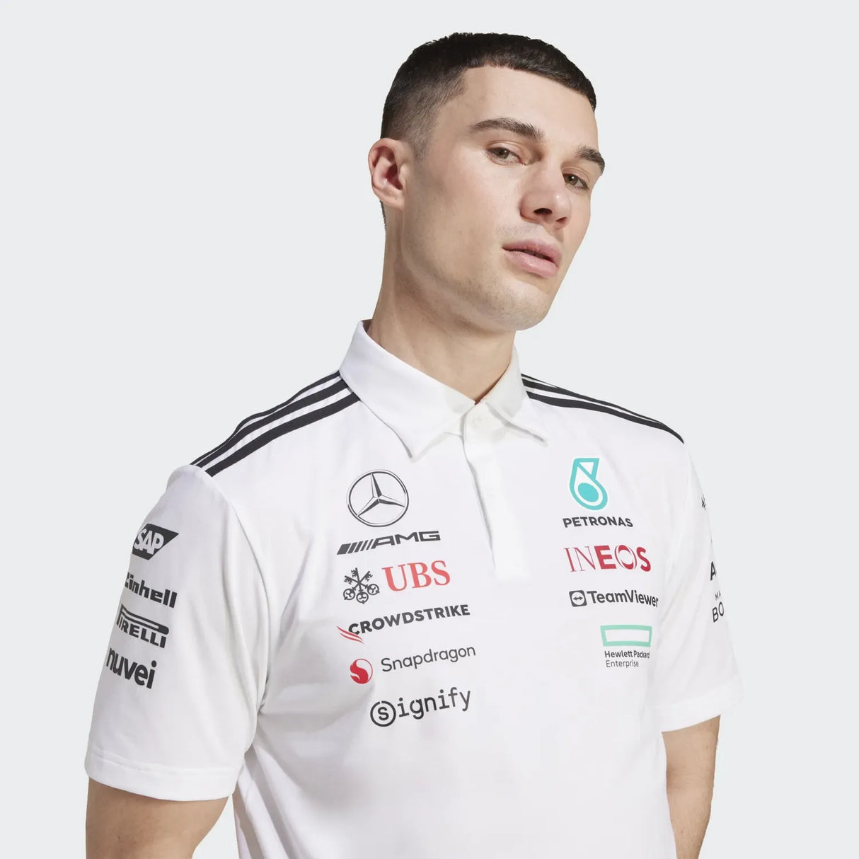 Mercedes Team Polo Shirt 🔥