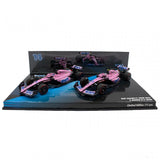 Alpine F1 Team 2022 A522 Alonso / Ocon double set Limited Edition 1:43