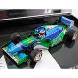 Mick Schumacher Model Car, Benetton Ford B194 Demo Run Belgium GP 2017, 1:43 scale, Blue, 2017 - FansBRANDS®