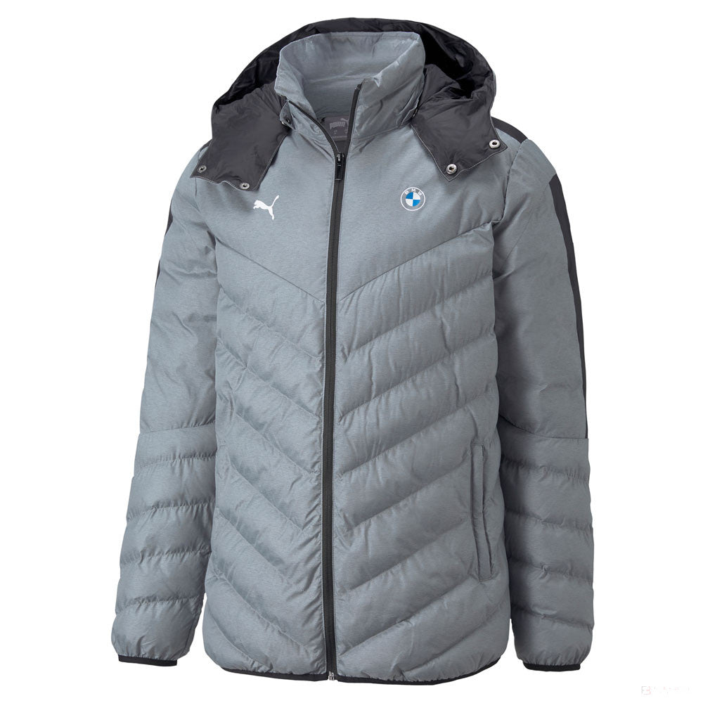 BMW Jacket, Puma BMW MMS T7 EcoLite Down, Grey, 2021 – FansBRANDS®