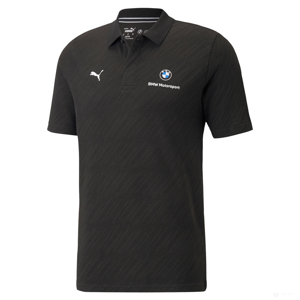 BMW Polo Puma BMW MMS Jacquard Black 2021 FansBRANDS COM