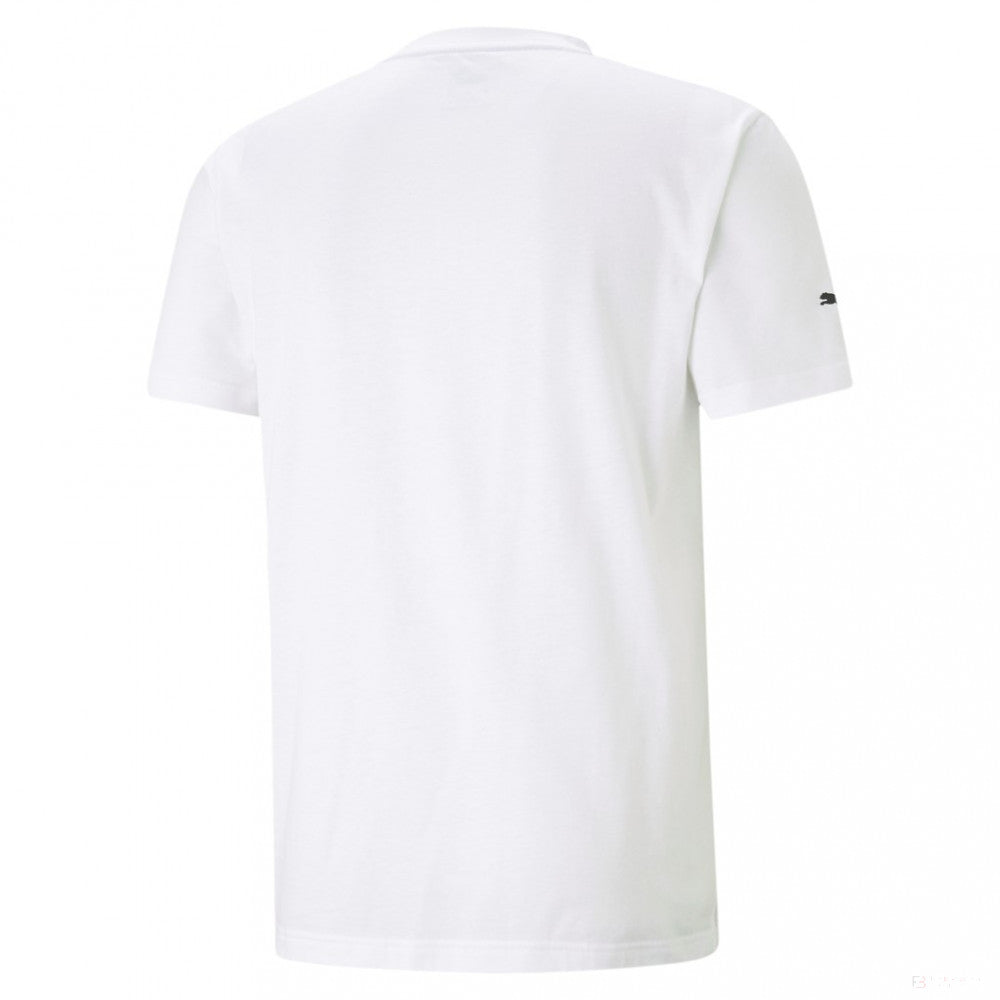Ferrari T-shirt, Puma Race Big Shield, White, 2021