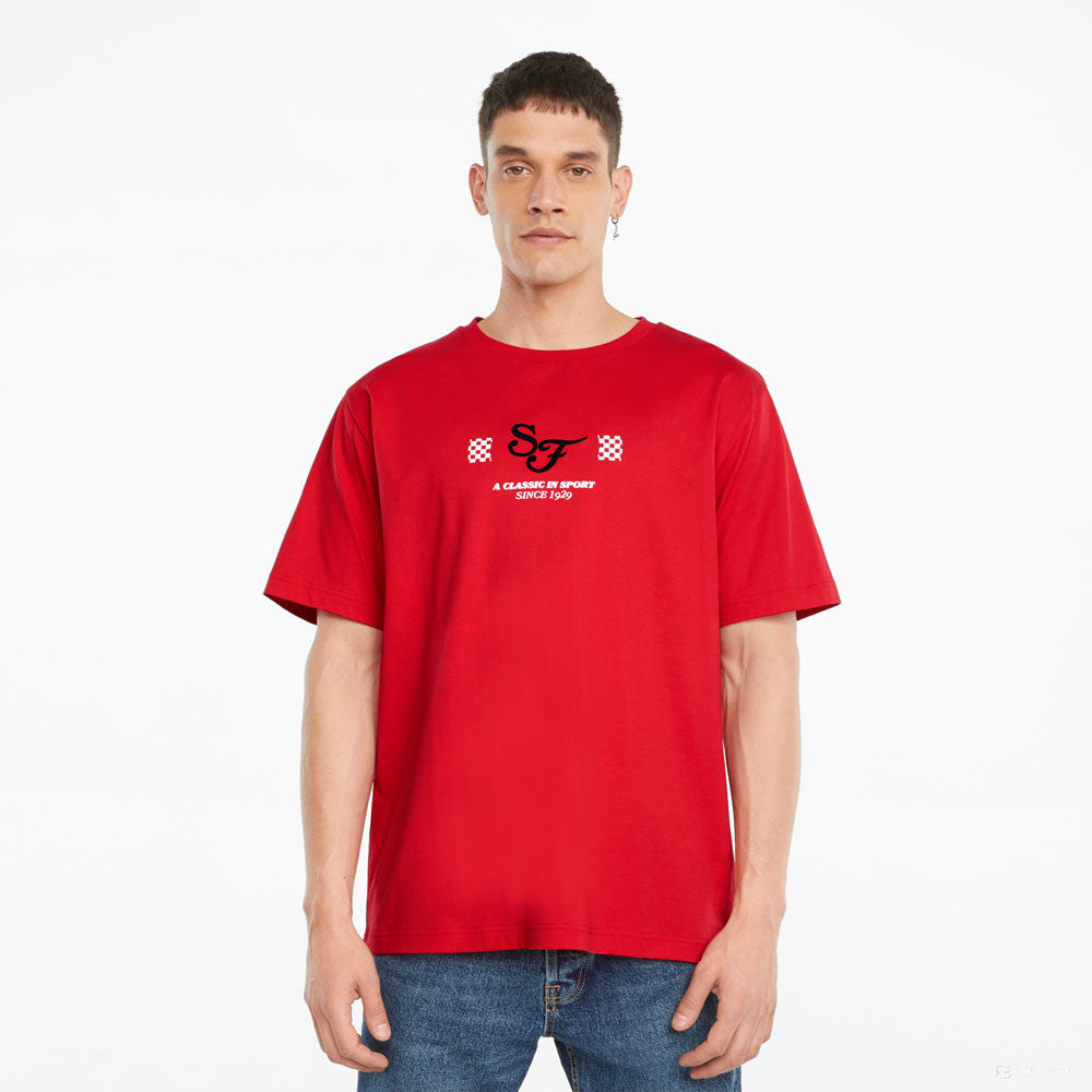 Ferrari T-shirt, Puma Race Statement, Red, 2021