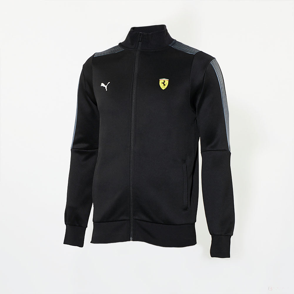 Ferrari Jacket, Puma Race T7 Track, Black, 2021 - FansBRANDS®