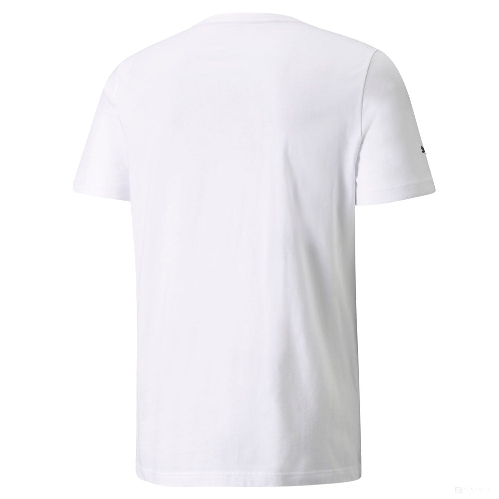 Ferrari T-shirt, Puma Race Shield, White, 2021