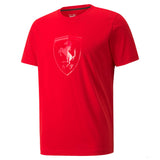 Ferrari T-shirt, Puma Tonal Big Shield, Red, 2021