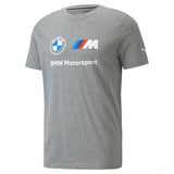 BMW T-shirt, Puma BMW ESS Logo, Grey, 2021
