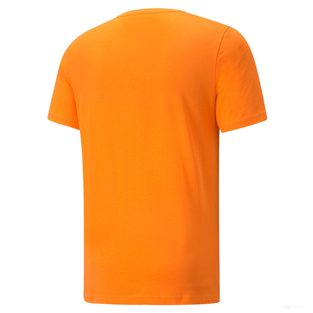 BMW T-shirt, Puma BMW MMS ESS Small Logo, Orange, 2021 - FansBRANDS®